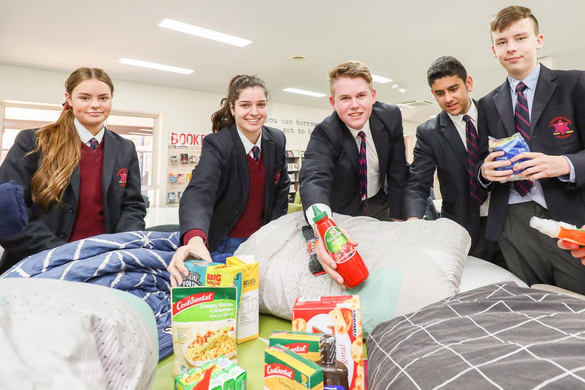 St Joseph’s College helps out the Winter Appeal Diocese of Ballarat